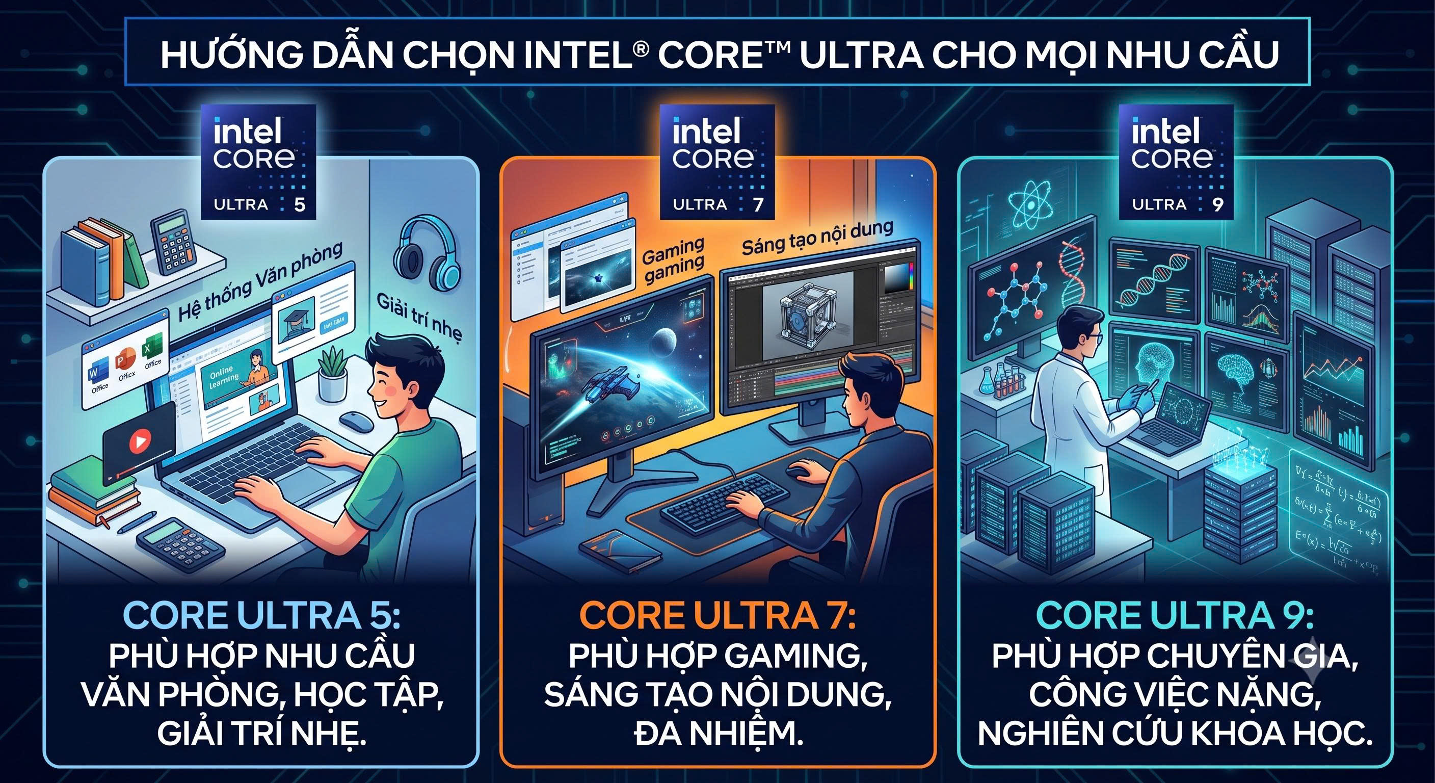 Nên chọn dòng nào