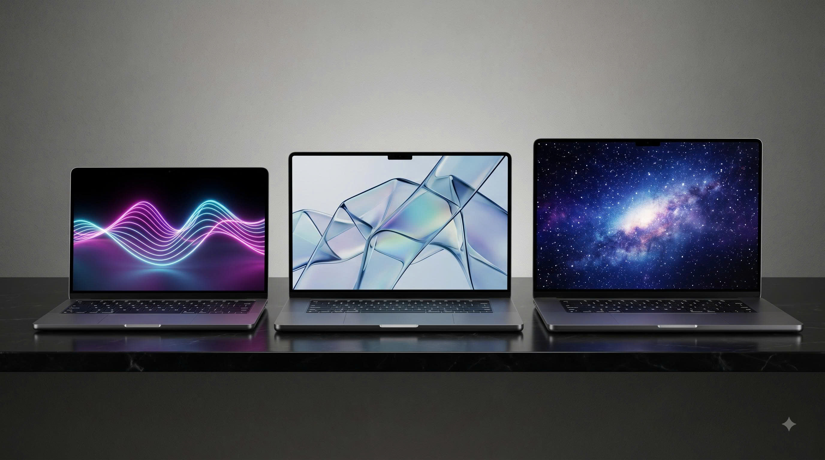 So s&aacute;nh k&iacute;ch thước m&agrave;n h&igrave;nh laptop 14 inch 15.6 inch v&agrave; 16 inch