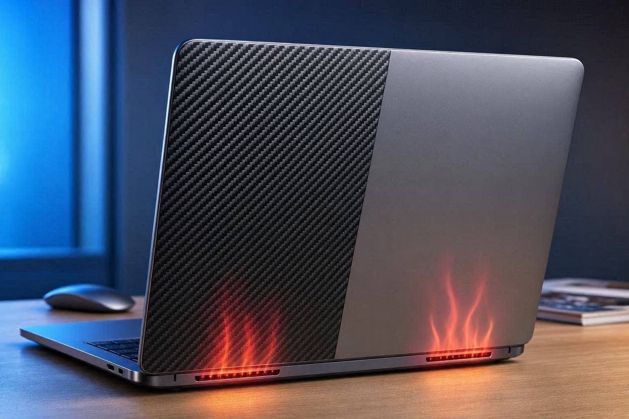 Dán Skin/Decal Full Máy Cho Laptop: Lợi Ích Chống Xước vs Nguy Cơ Om Nhiệt