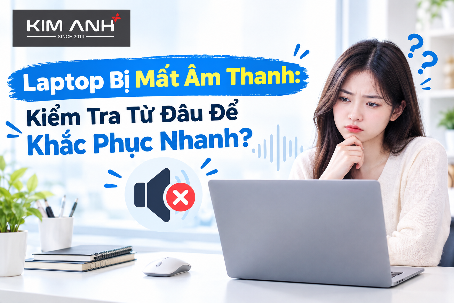Laptop Bị Mất Âm Thanh: Kiểm Tra Từ Đâu Để Khắc Phục Nhanh? 