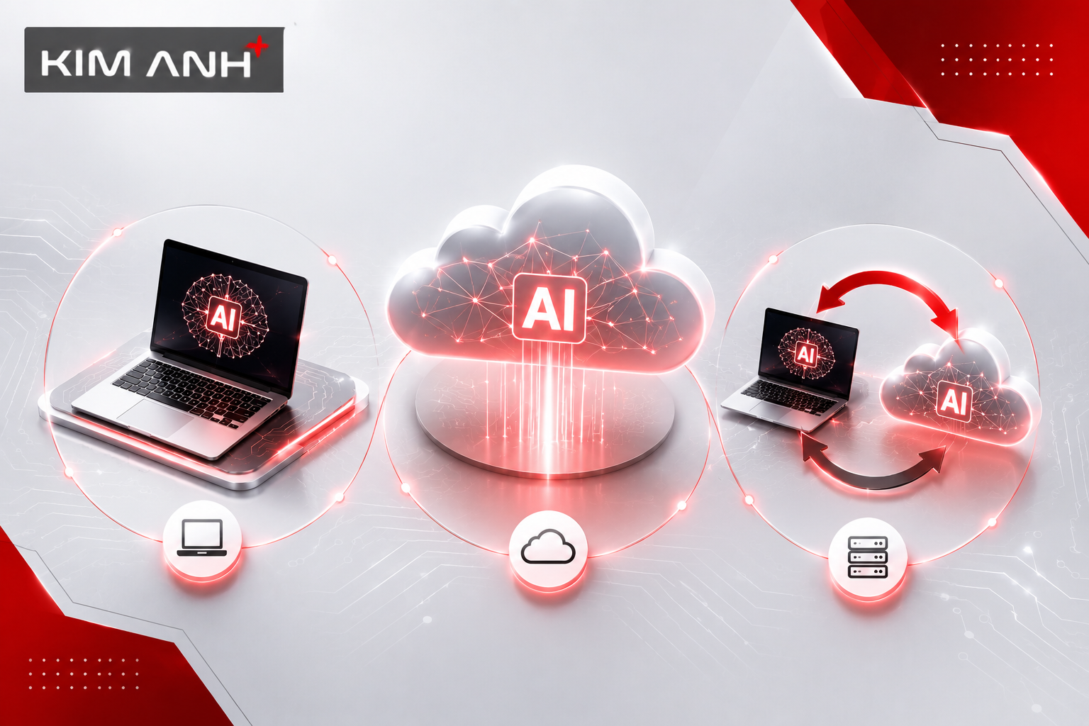 Local AI, Cloud AI Hay M&ocirc; H&igrave;nh Hybrid AI