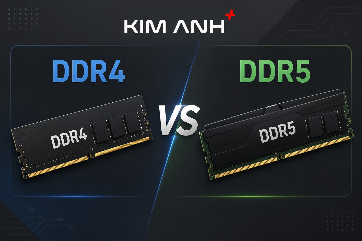 So Sánh DDR4 Và DDR5: Chi Tiết Hiệu Năng, Thông Số Từng Loại