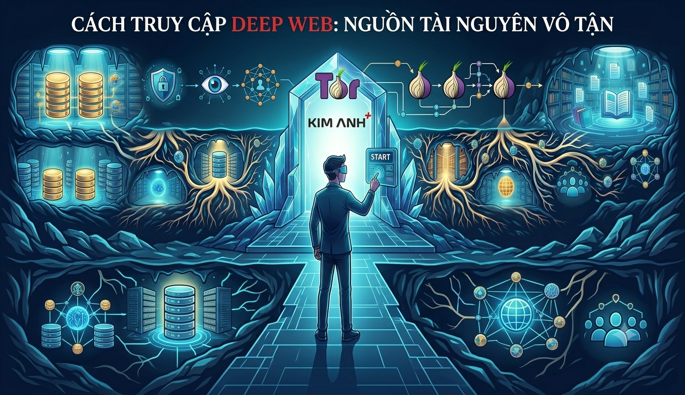 Cách truy cập Deep Web: nguồn tài nguyên vô tận Cách truy cập Deep Web: nguồn tài nguyên vô tận