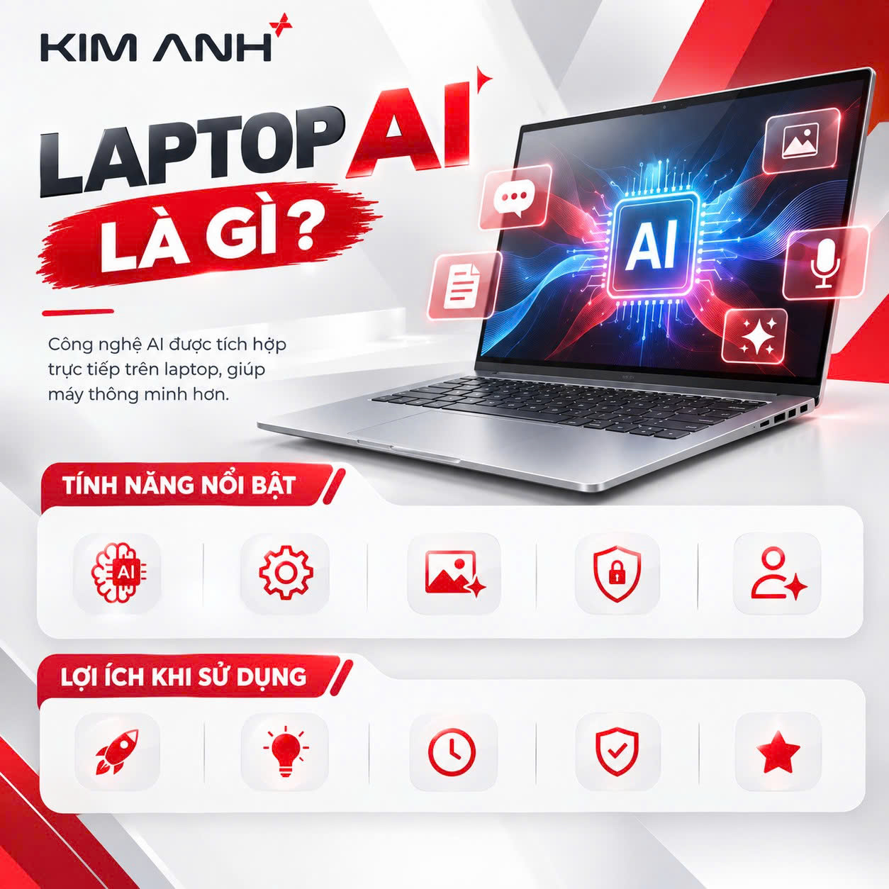 Laptop AI là gì? Top 5 tính năng AI hữu ích nhất trên Windows 11 dành cho dân văn phòng Laptop AI là gì? Top 5 tính năng AI hữu ích nhất trên Windows 11 dành cho dân văn phòng