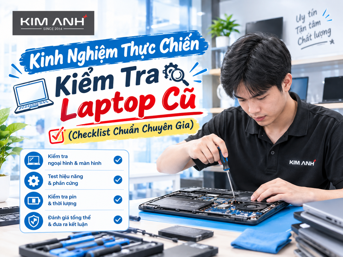Laptop cũ cho sinh vi&ecirc;n năm nhất gi&aacute; rẻ chất lượng uy t&iacute;n tại Laptop Kim Anh