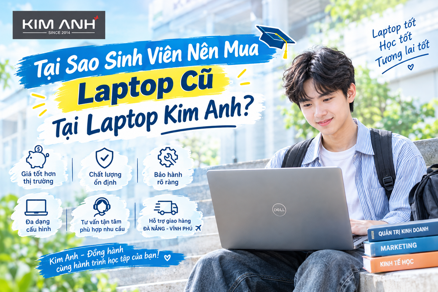 laptop cu cho sinh vien quan tri kinh doanh laptop kim anh