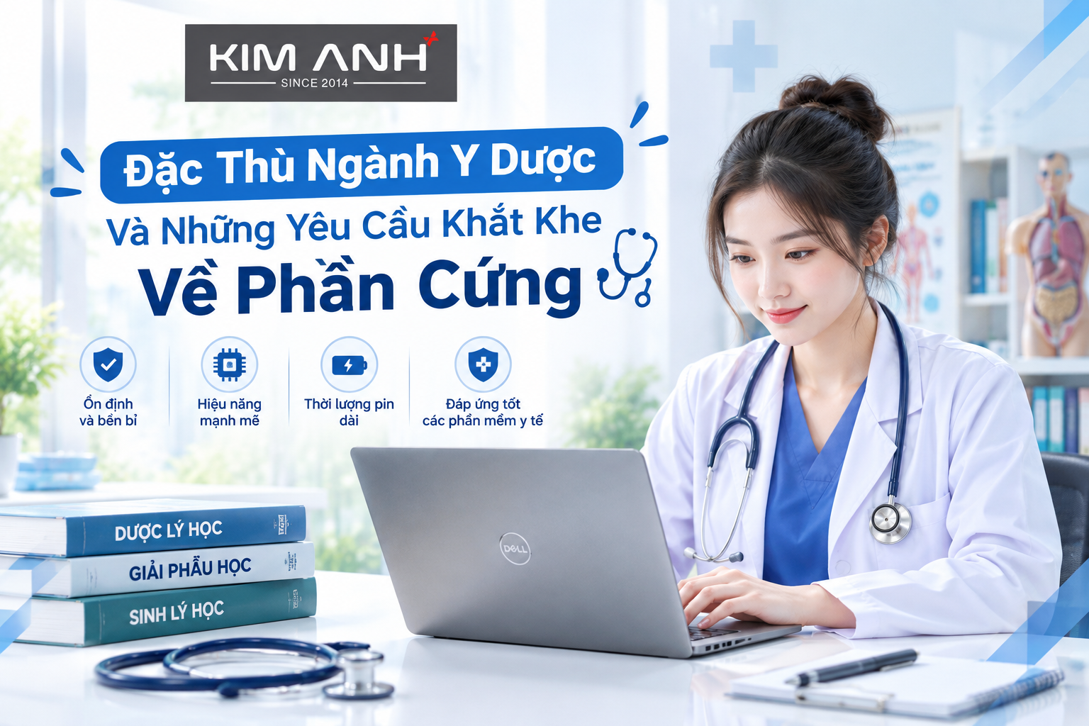Laptop cũ cho sinh vi&ecirc;n Y Dược tại Laptop Kim Anh