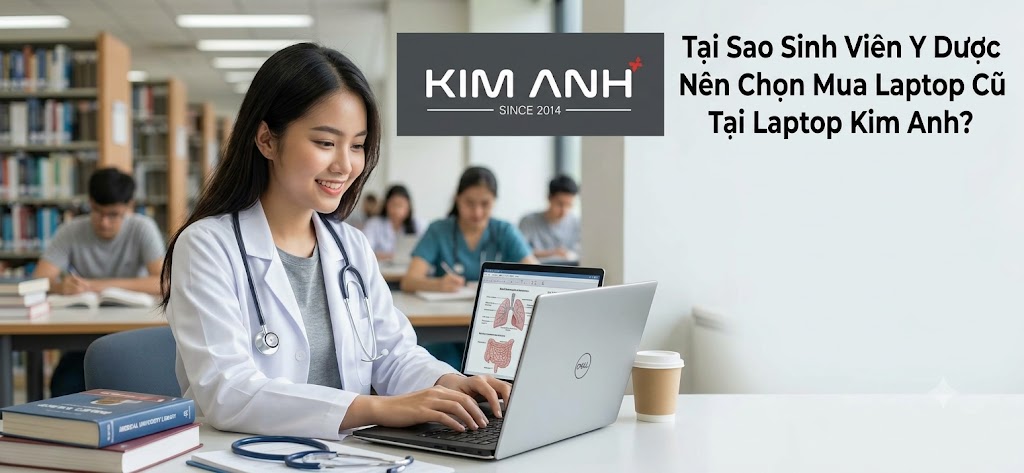 Laptop cũ cho sinh vi&ecirc;n Y Dược tại Laptop Kim Anh