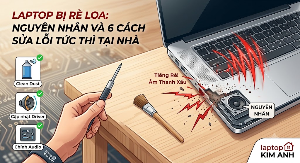 Laptop Bị Rè Loa: Nguyên Nhân Và 6 Cách Sửa Lỗi Tức Thì Tại Nhà Laptop Bị Rè Loa: Nguyên Nhân Và 6 Cách Sửa Lỗi Tức Thì Tại Nhà
