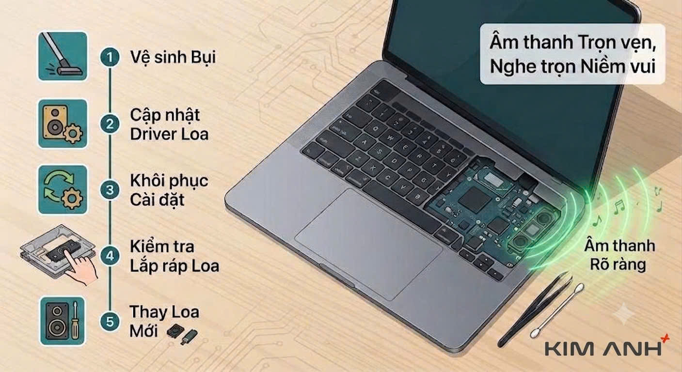 Laptop Bị Rè Loa: Nguyên Nhân Và 6 Cách Sửa Lỗi Tức Thì Tại Nhà Laptop Bị Rè Loa: Nguyên Nhân Và 6 Cách Sửa Lỗi Tức Thì Tại Nhà