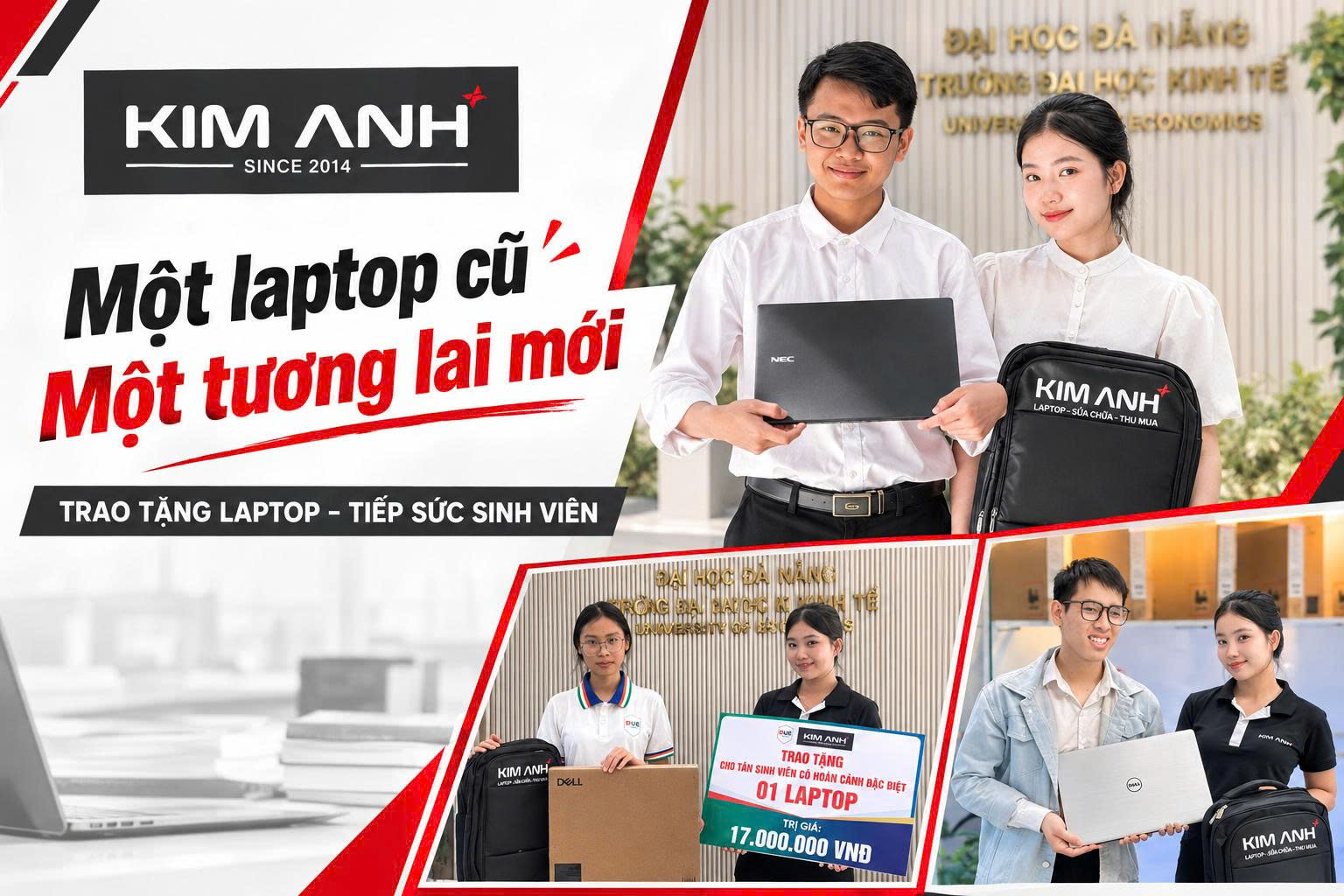 Một laptop cũ – Một tương lai mới Một laptop cũ – Một tương lai mới