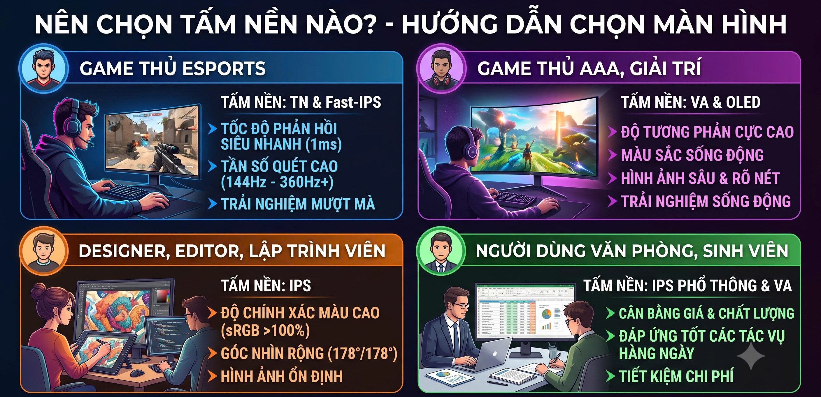 Chọn tấm nền
