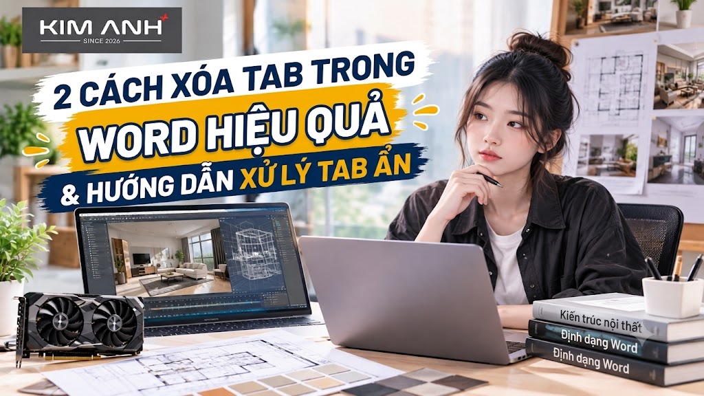 2 cách xóa tab trong Word hiệu quả & hướng dẫn xử lý tab ẩn