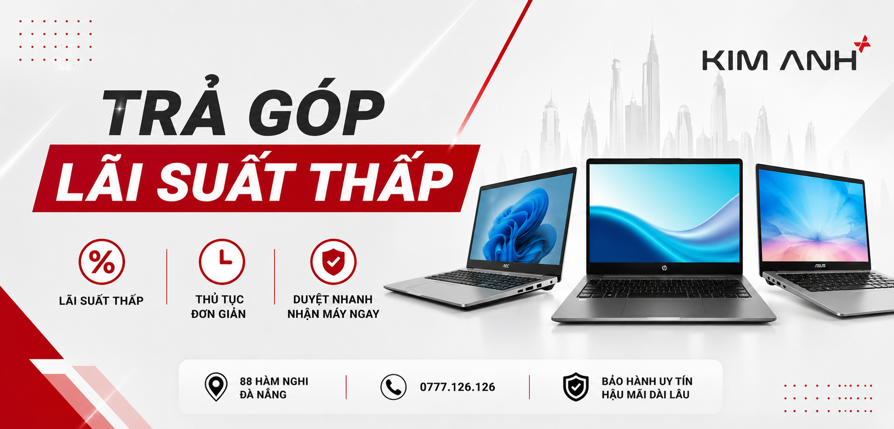 Thủ tục mua laptop trả góp qua cccd gắn chip đơn giản nhất tại Đà Nẵng Thủ tục mua laptop trả góp qua cccd gắn chip đơn giản nhất tại Đà Nẵng