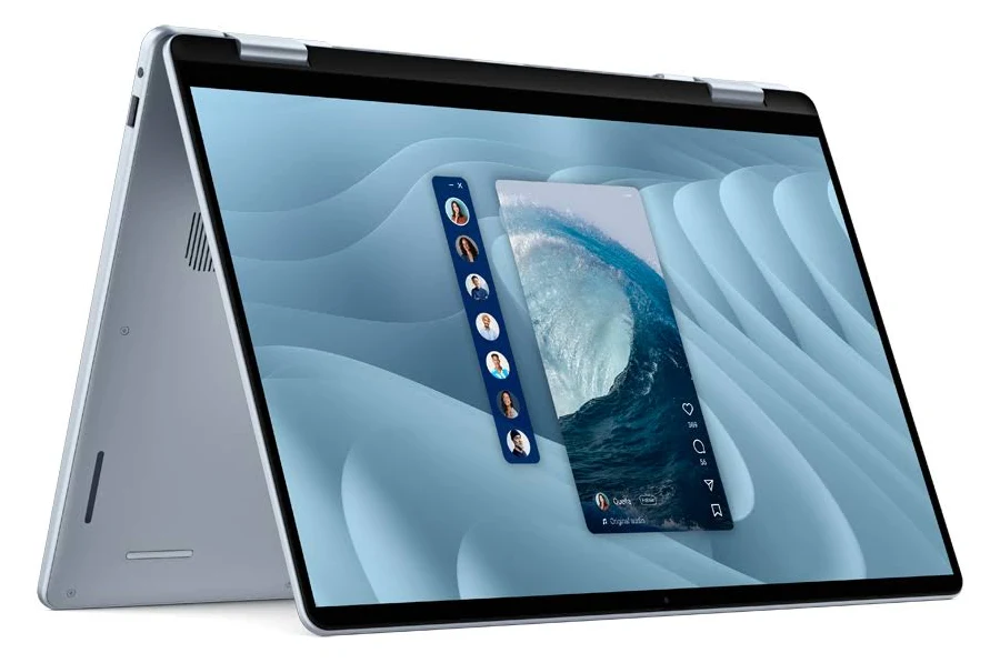 [NEW 100%] Dell 16 Plus 2-in-1 DB06250 Core Ultra 7 256V/ 16GB / 1TB SSD/ 16"FHD+ Touch/ iceblue