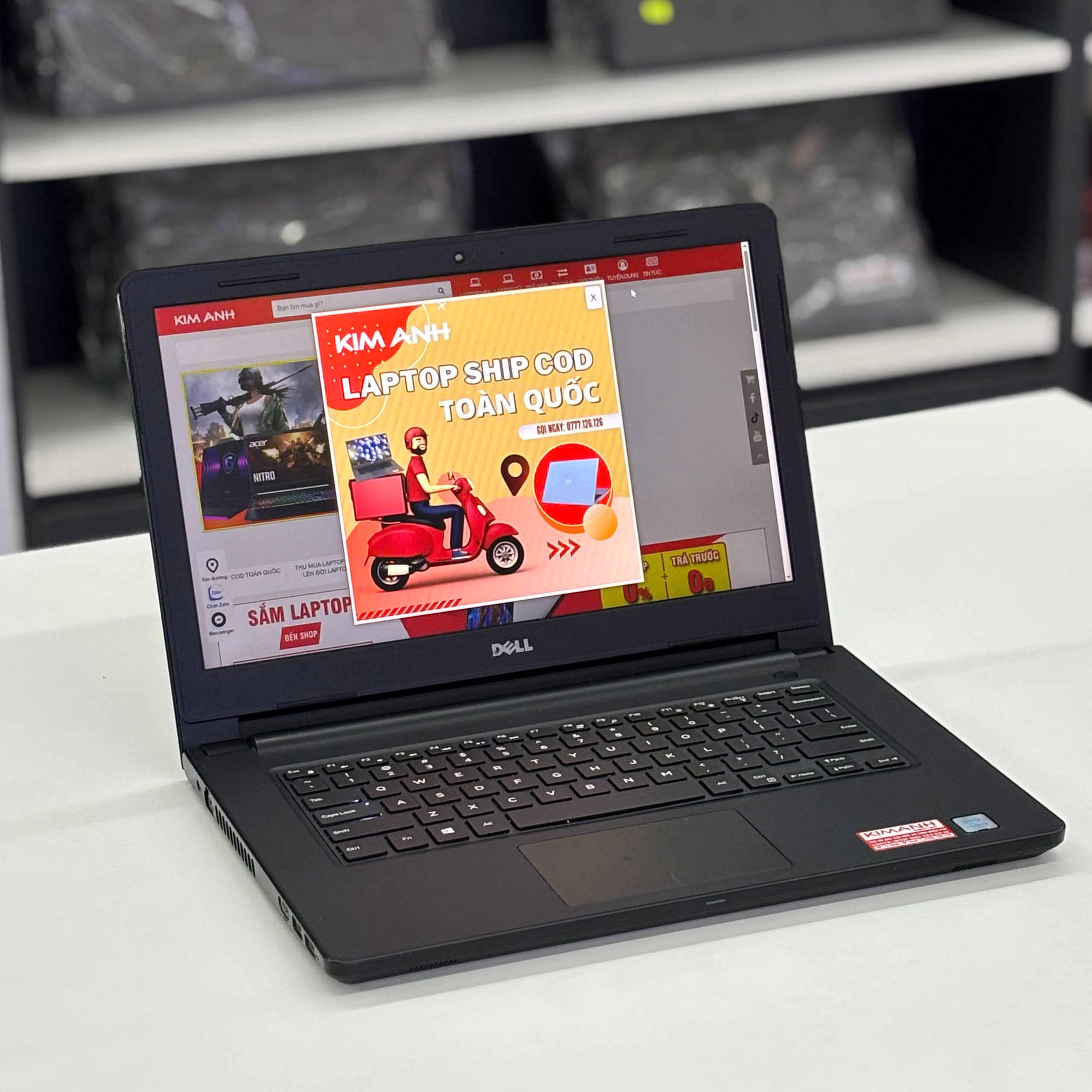 Laptop Cũ Dell N3467 I3 - 6006U/RAM 8GB/SSD 120GB/FHD 