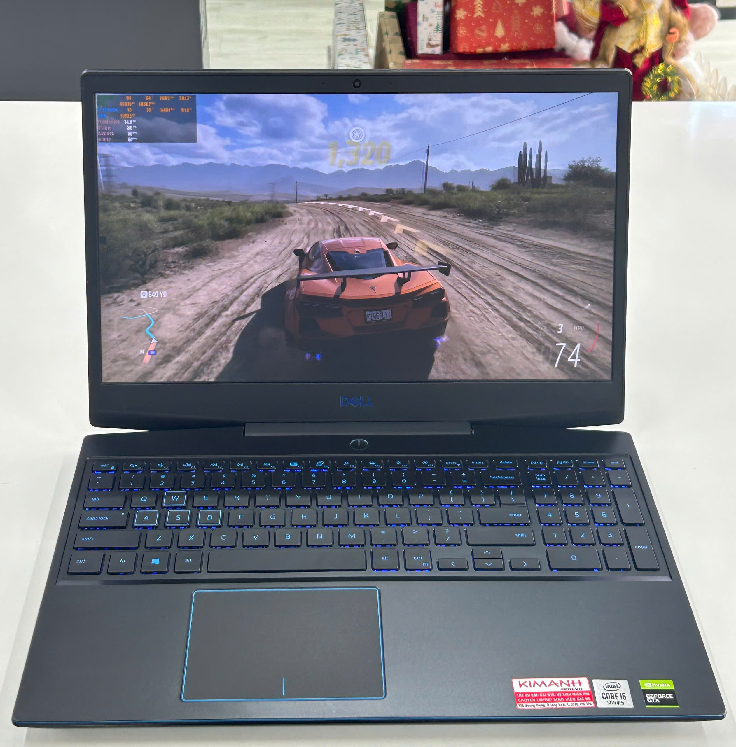 Laptop Cũ Dell G3 3500 I5 - 10XXXH/RAM 16GB/SSD 512GB/FHD/GTX 1650