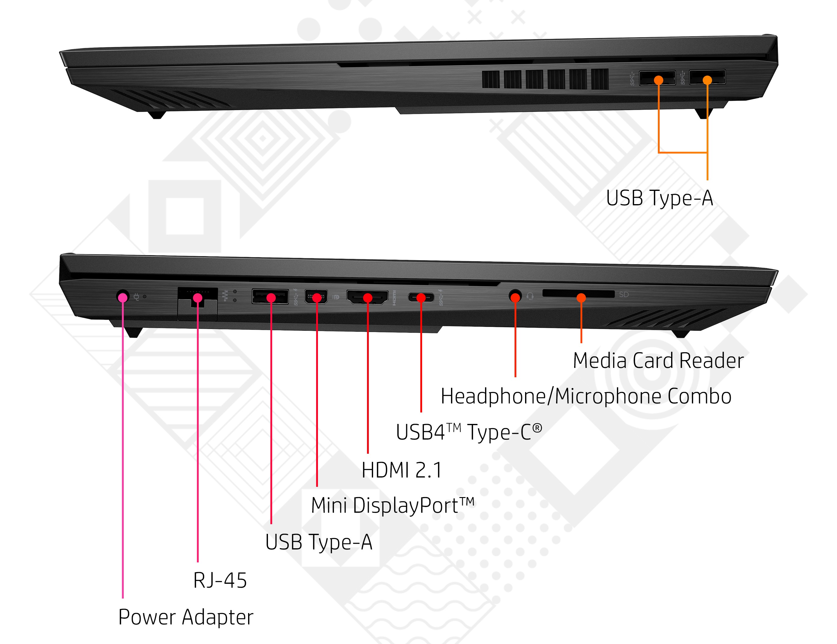 hp omen gaming 16 0080tx core i7 11800h 16gb 512gb 16.1 fhd 165 hz vga rtx3060 6gb black 4