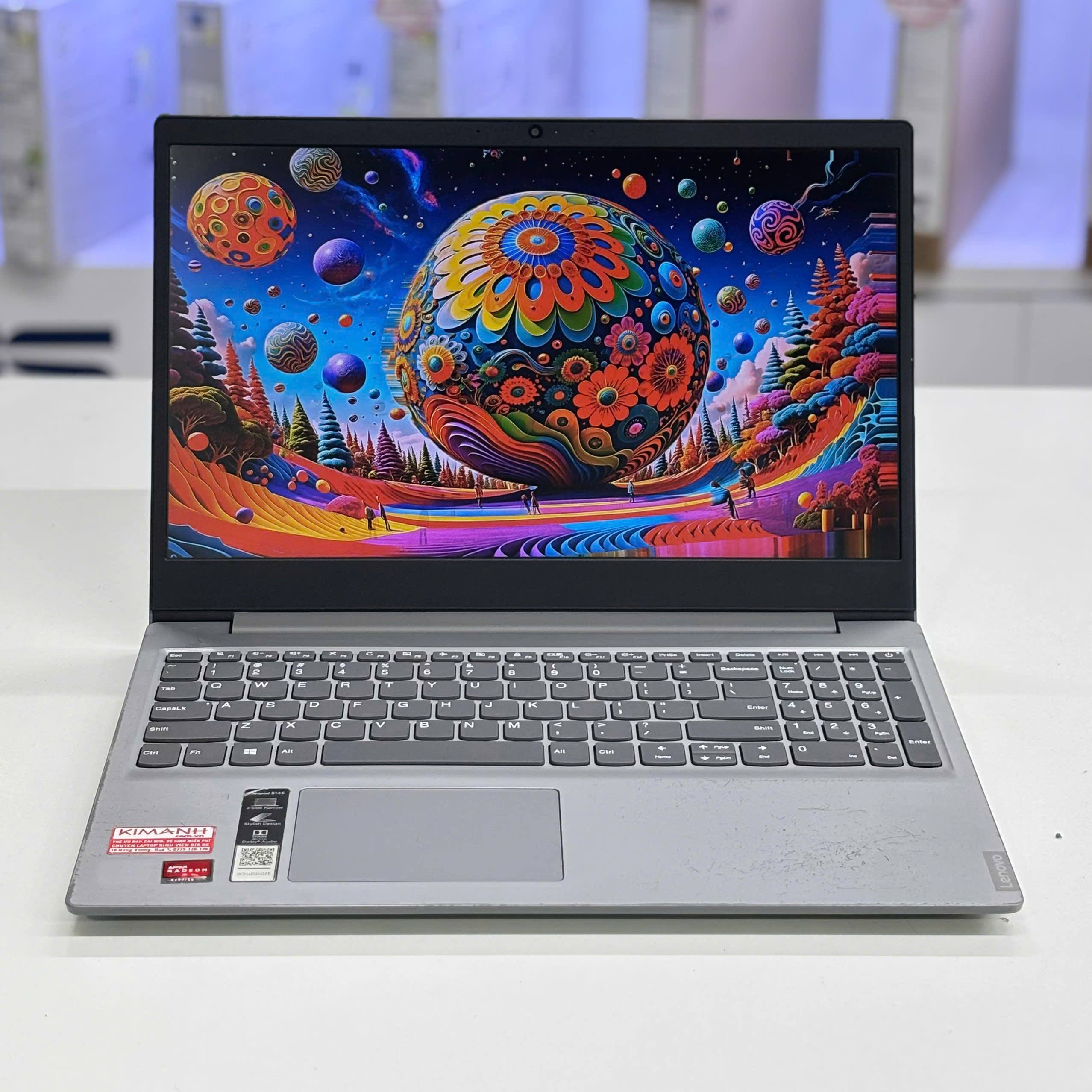 Laptop Cũ Lenovo Ideapad S145-81UT/ Ryzen 5 - 3500U/ RAM 8GB/ SSD 512GB/ FHD