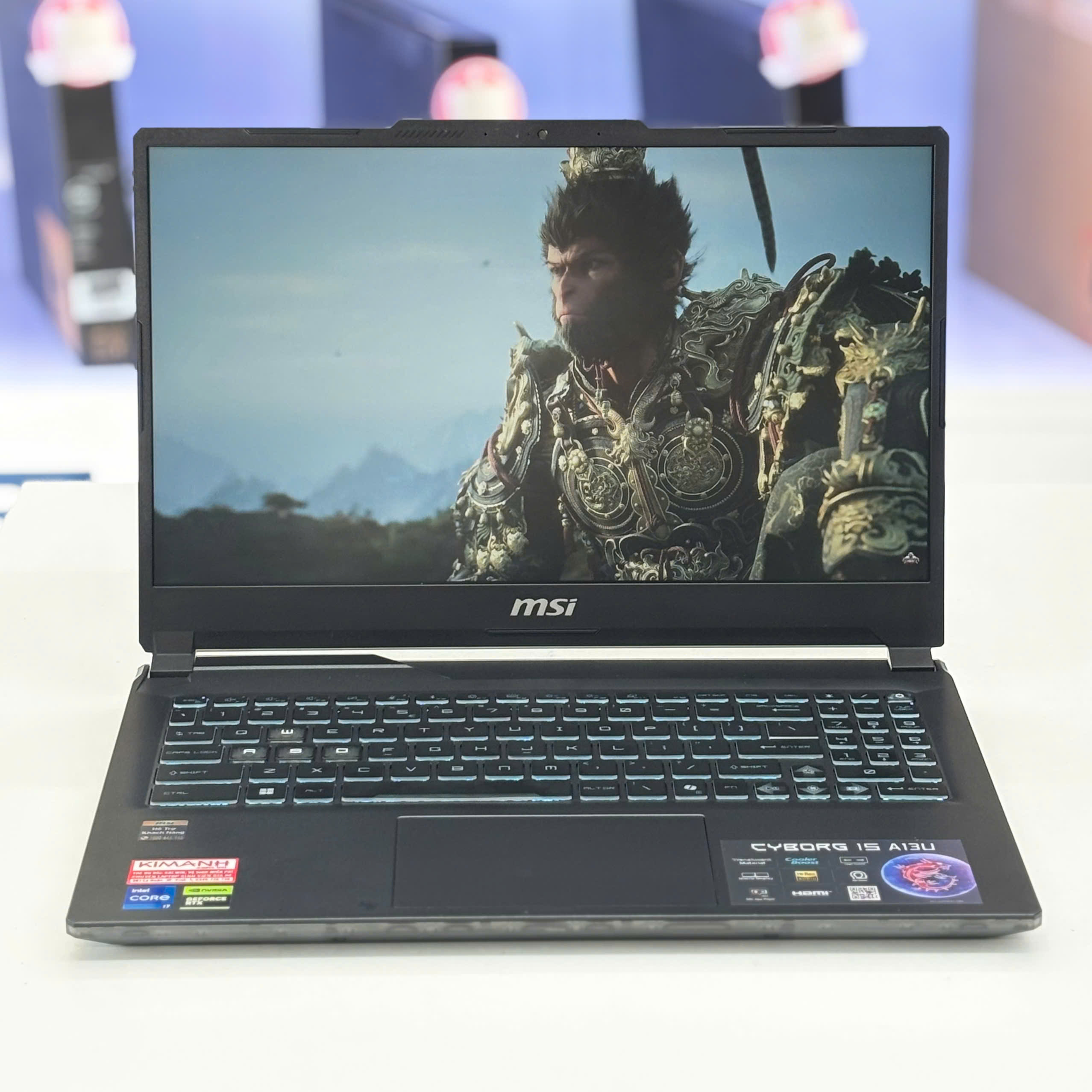 [LIKE NEW] Laptop MSI Cyborg 15 A13UC Core i7-13620H/ 16GB/ 512GB/ 15.6 inch FHD/ RTX 3050